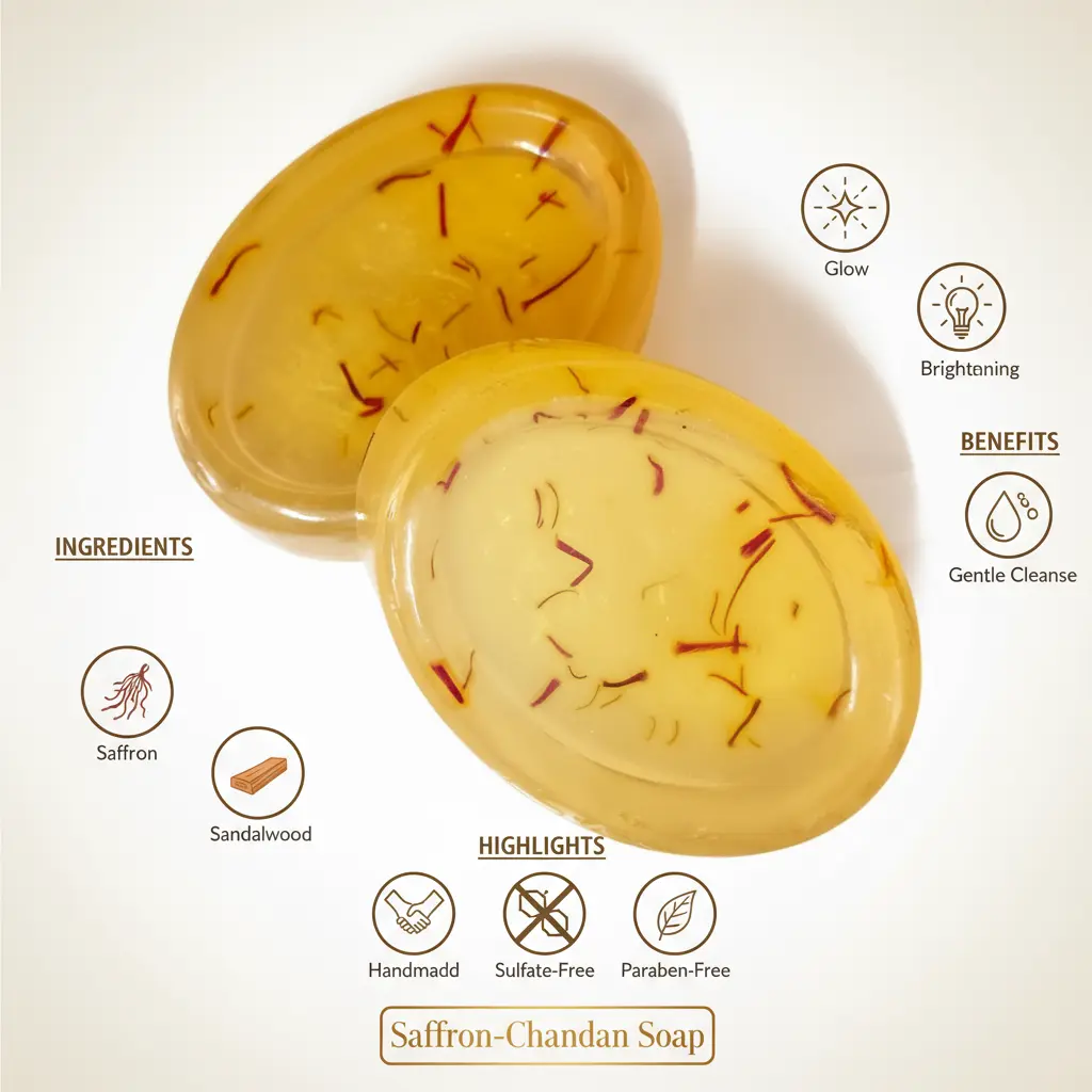 Premium Kesar Chandan Soap